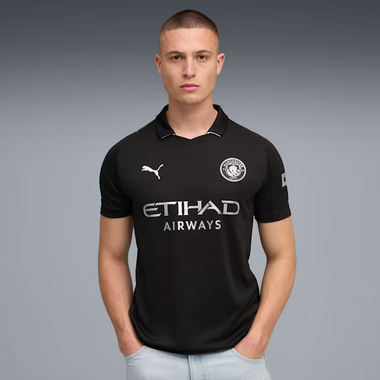 Manchester City 25/26 Away Men’s Replica Jersey with Shorts