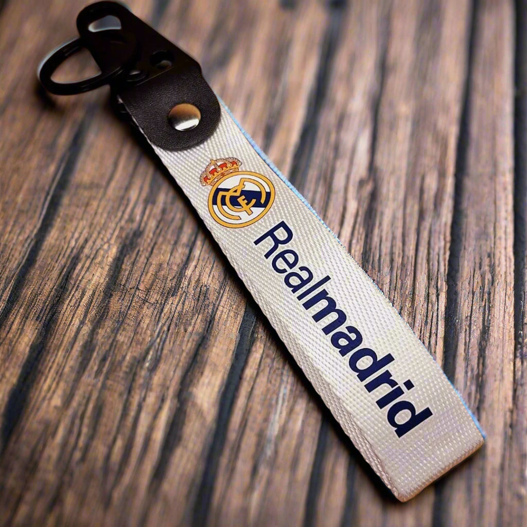 Real Madrid Premium Fabric Keychain