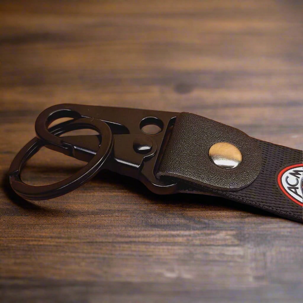 A. C. Milan Premium Fabric Keychain