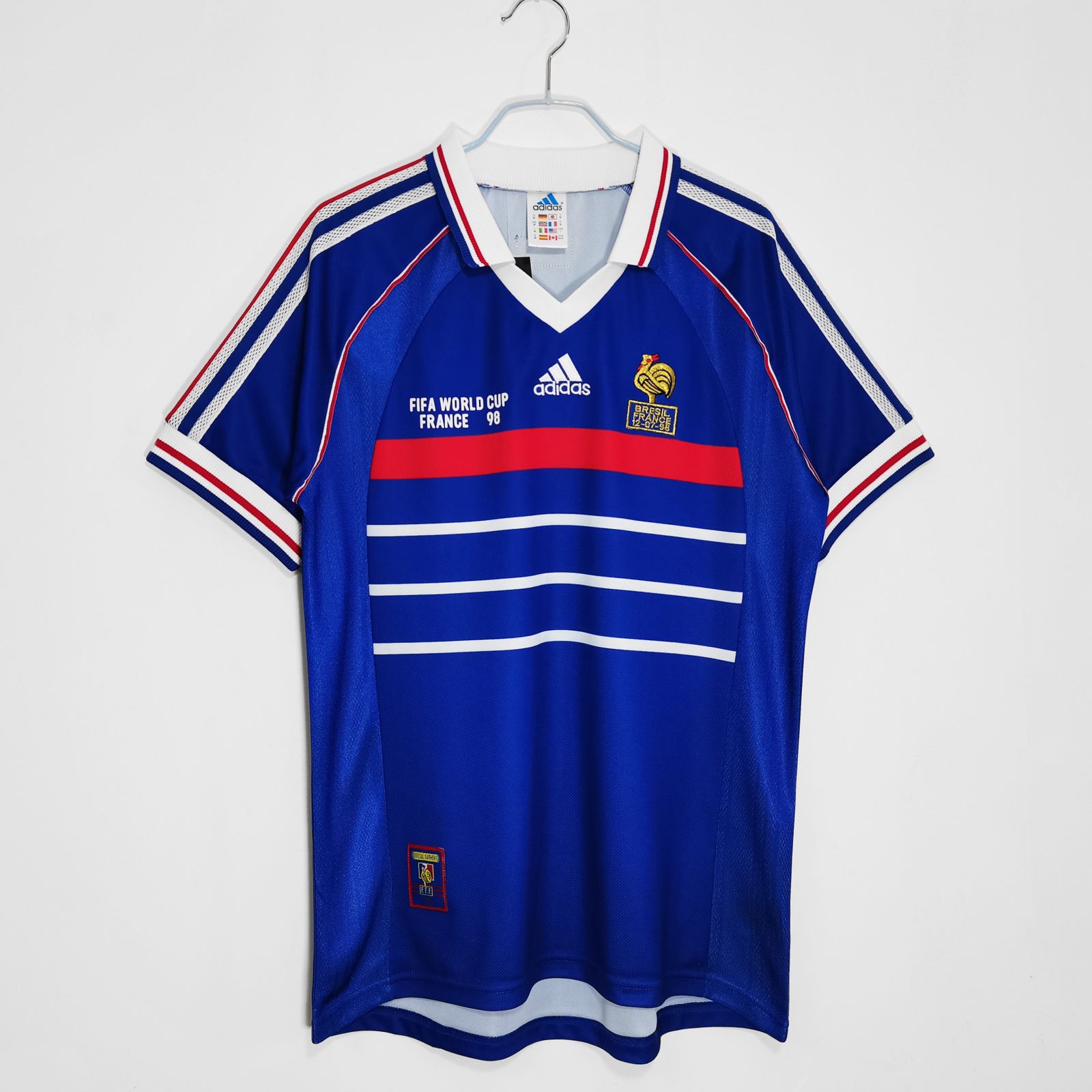 France FIFA World Cup Final 1998 Henry #12 Soccer Football