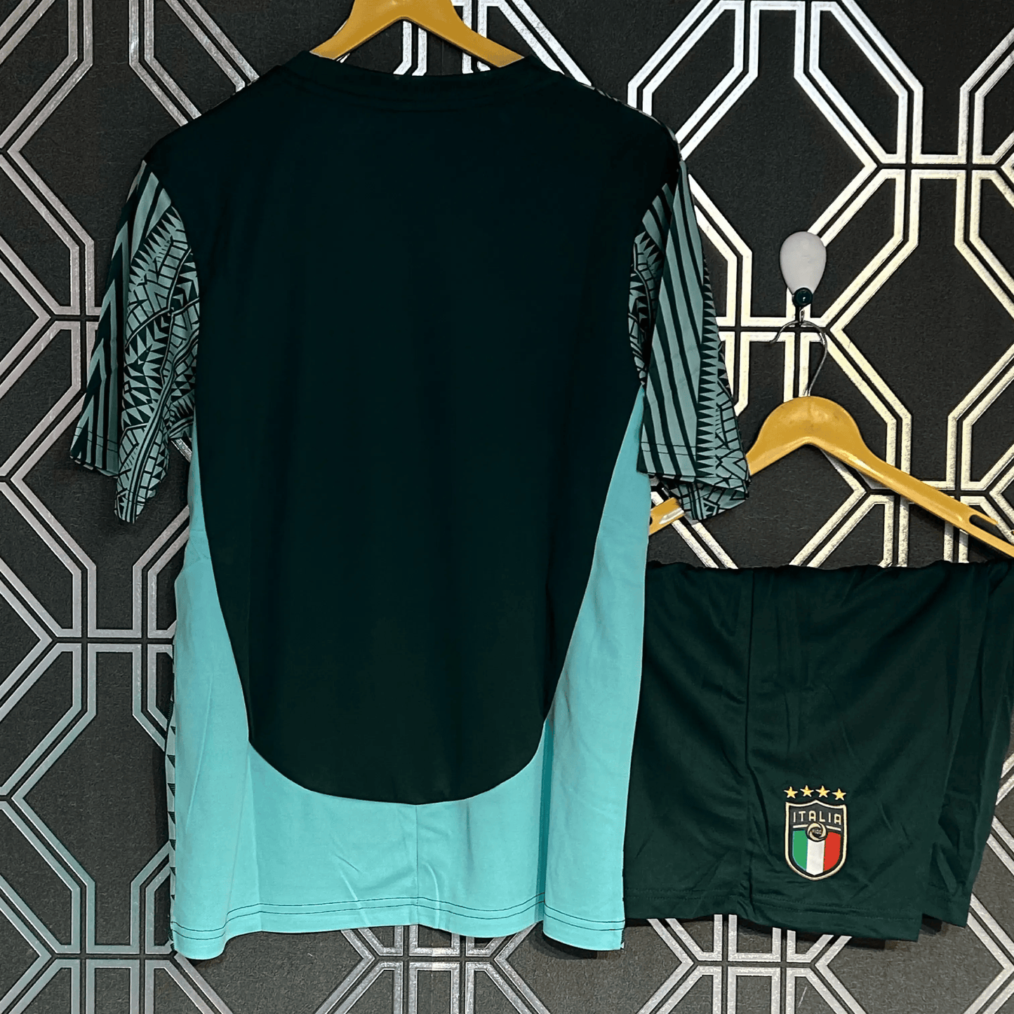 Italy Green 24/25 Limited-Edition Jersey with Shorts