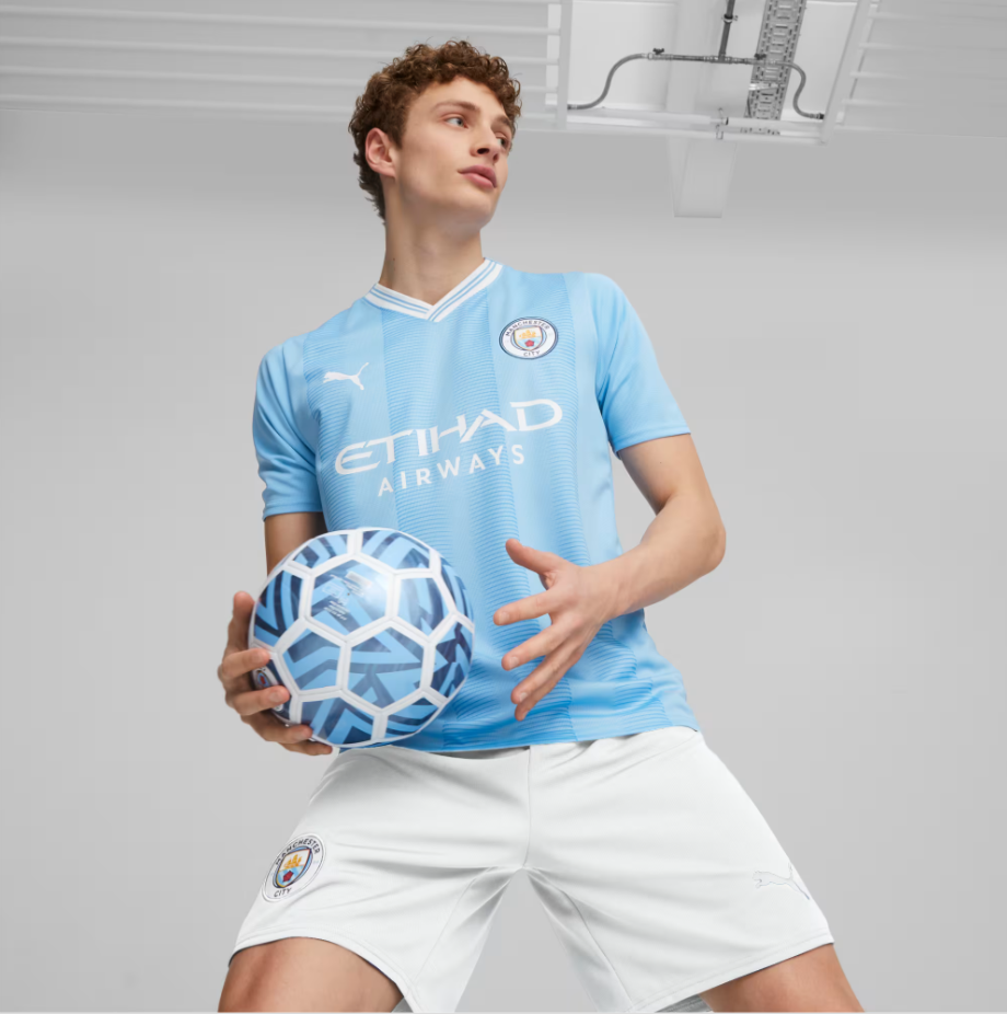 Manchester City 23/24 Home Jersey with Shorts