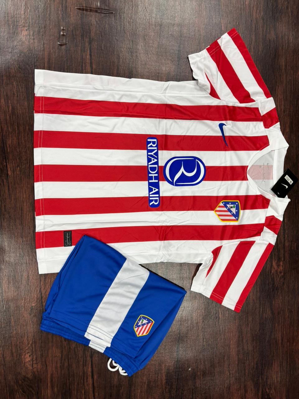 Atlético Madrid 2025/26 Home Jersey with Shorts