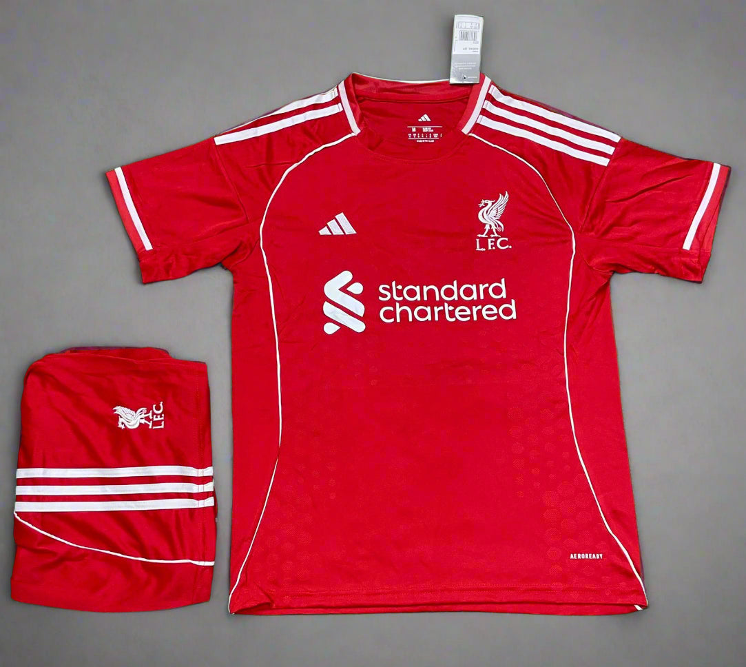Liverpool FC 25/26 Home Jersey with Shorts