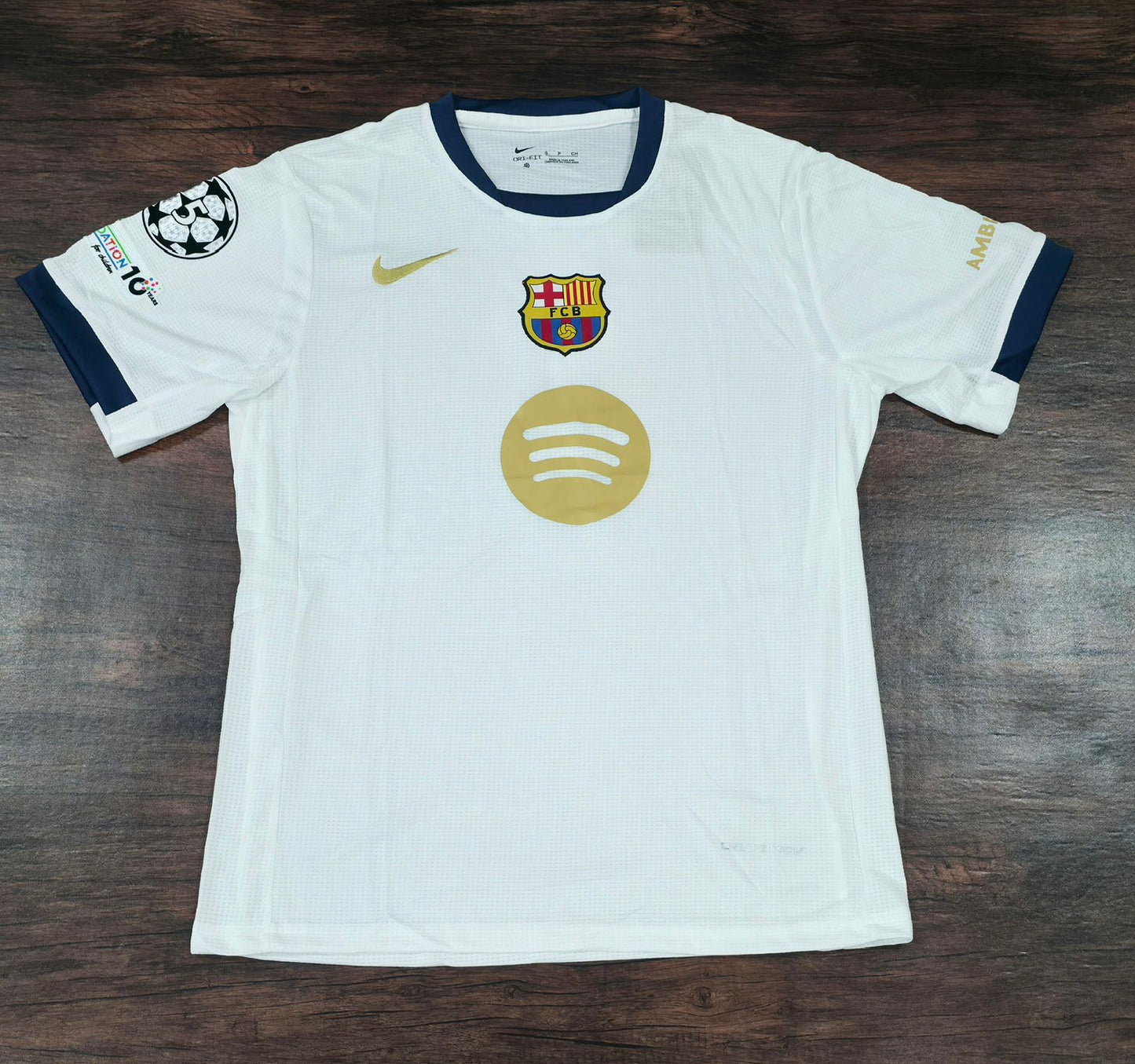 F. C. Barcelona 25/26 Lamine Yamal White Jersey Stadium Edition without Shorts