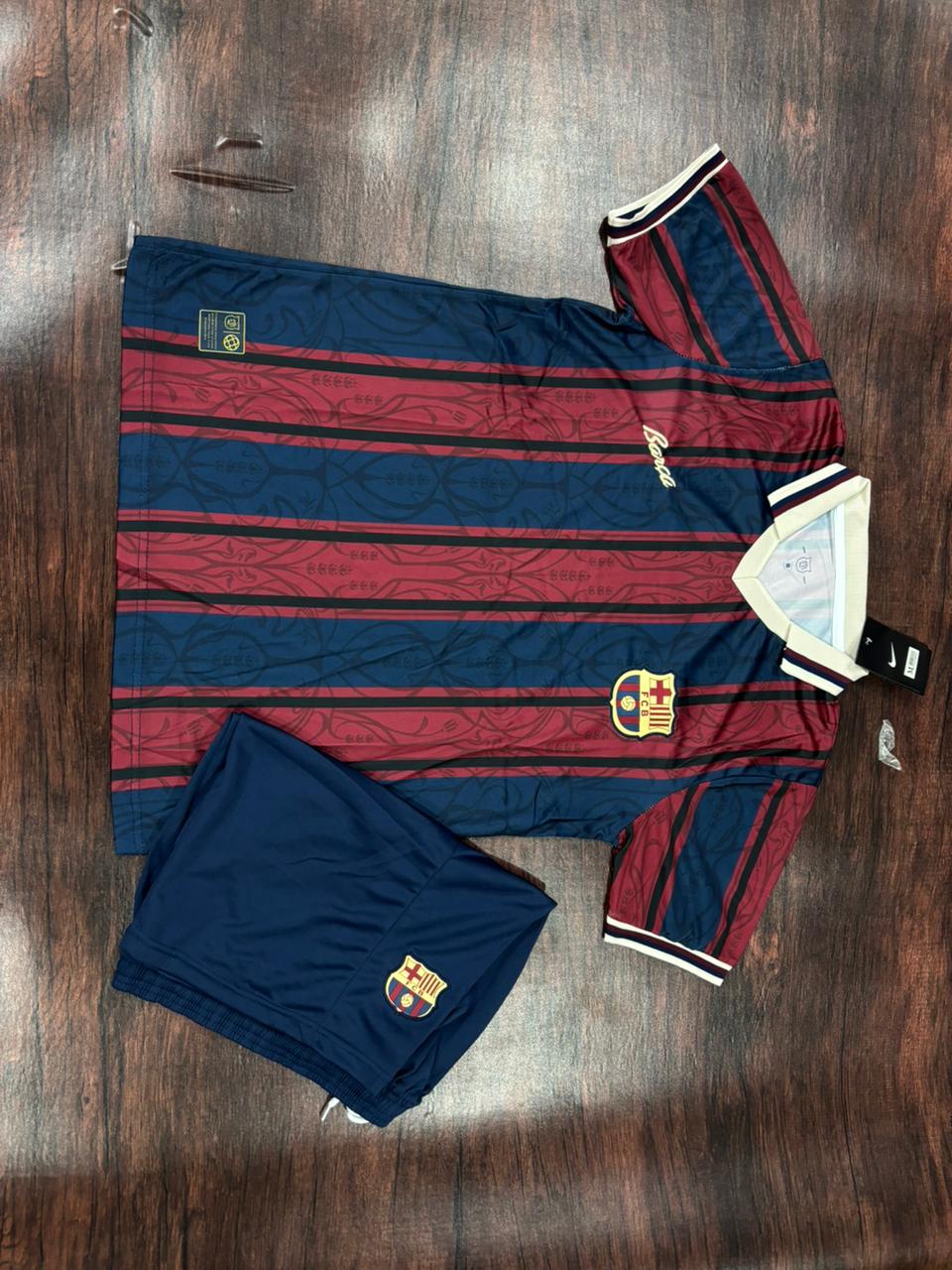 F. C. Barcelona 125th Anniversary Jersey with Shorts