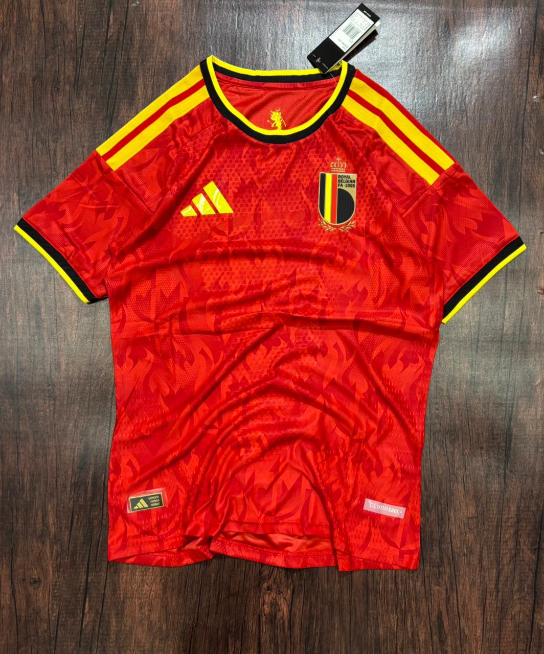 Belgium 26 Home Player Edition Authentic Jersey without Shorts