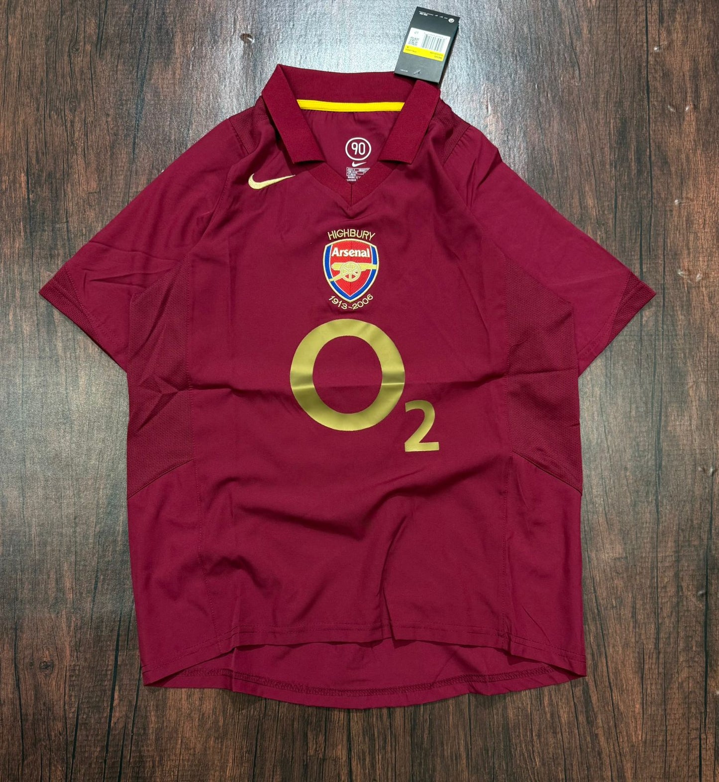 Arsenal 2005-06 Home "Highbury Farewell" Premium Retro Jersey without Shorts