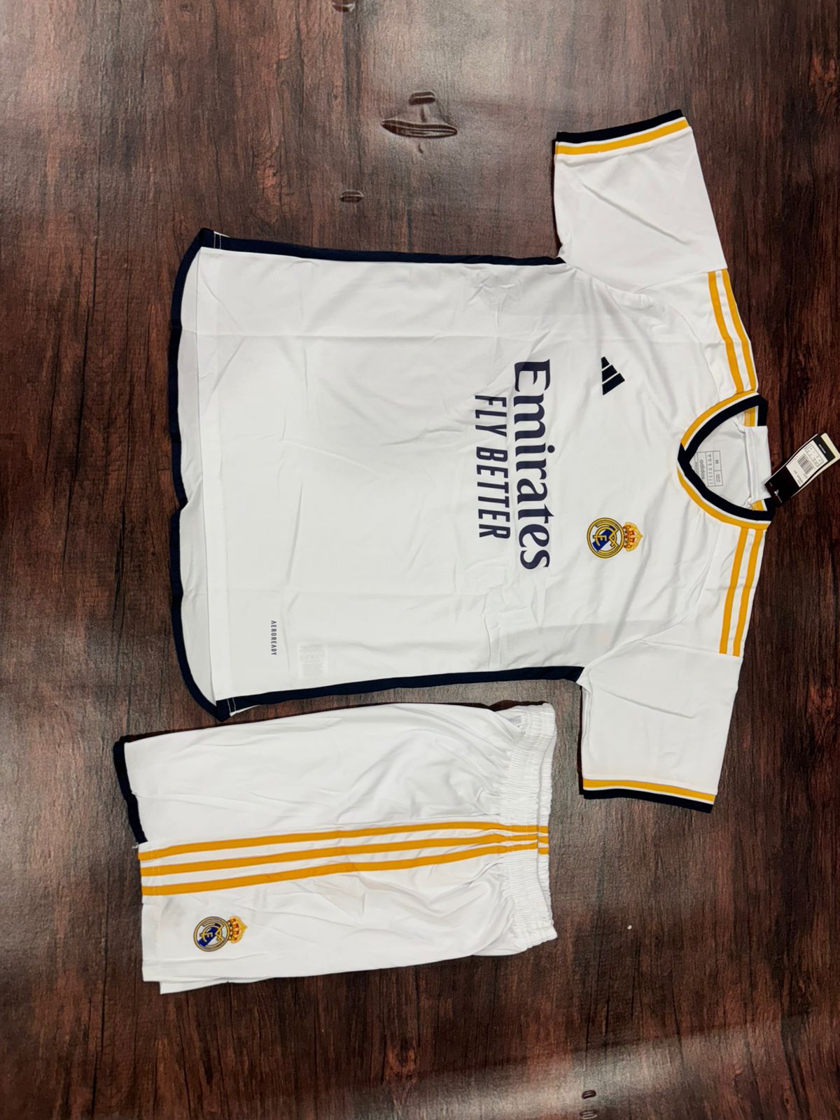 Real Madrid 23/24 Home Jersey with Shorts