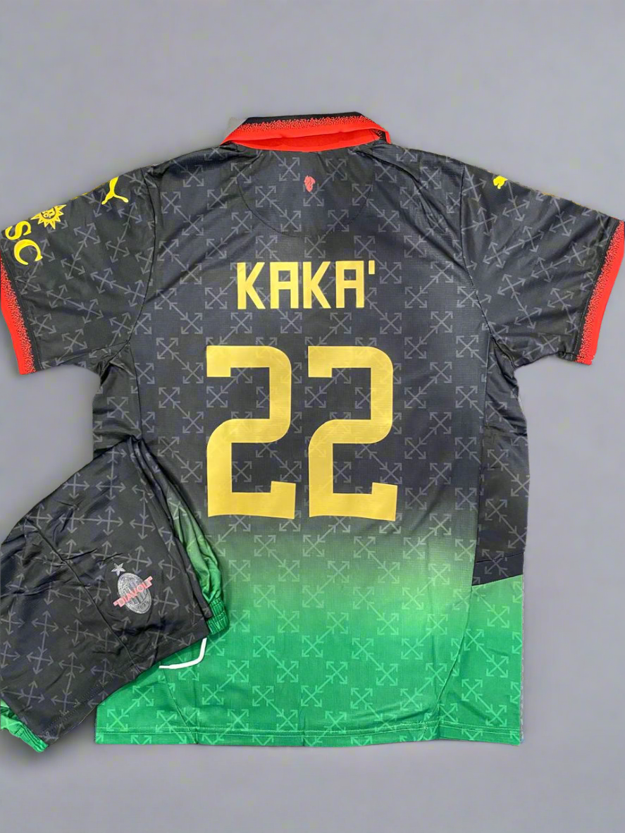 AC MILAN x OFF-WHITE™ Kaka 22 Replica Jersey with Shorts