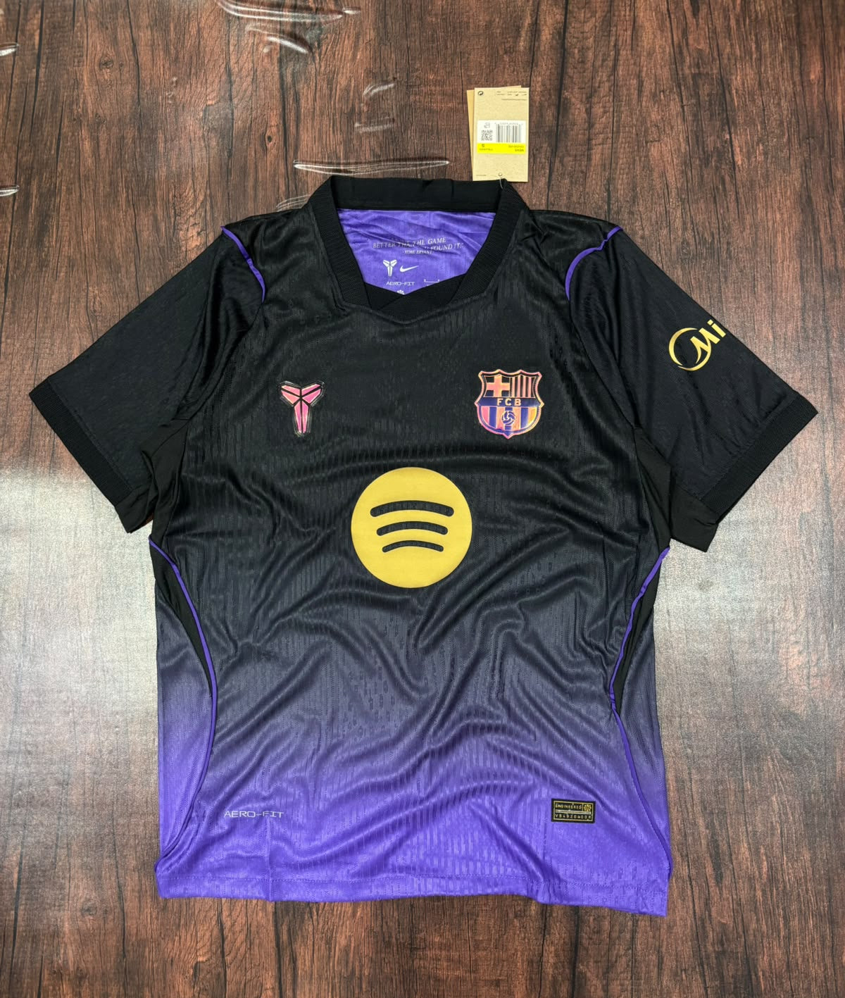 F. C. Barcelona x Kobe Bryant 26/27 Away Player Version Authentic Jersey without Shorts