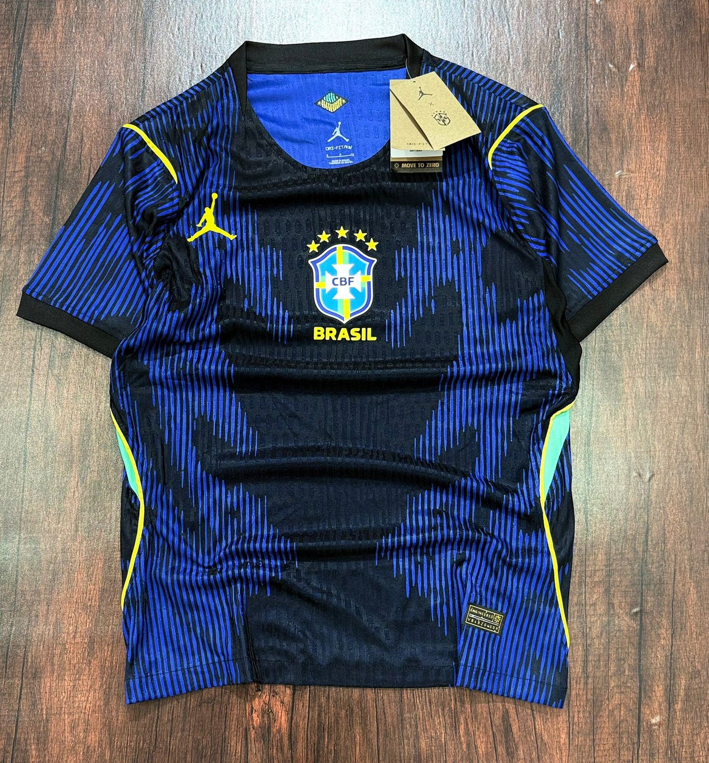 Jordan Brazil 26 Away Player Edition Authentic Jersey without Shorts