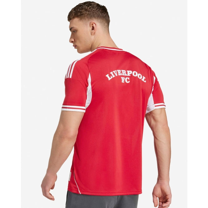 LFC Adidas Mens 25/26 US Pack Shirt Red