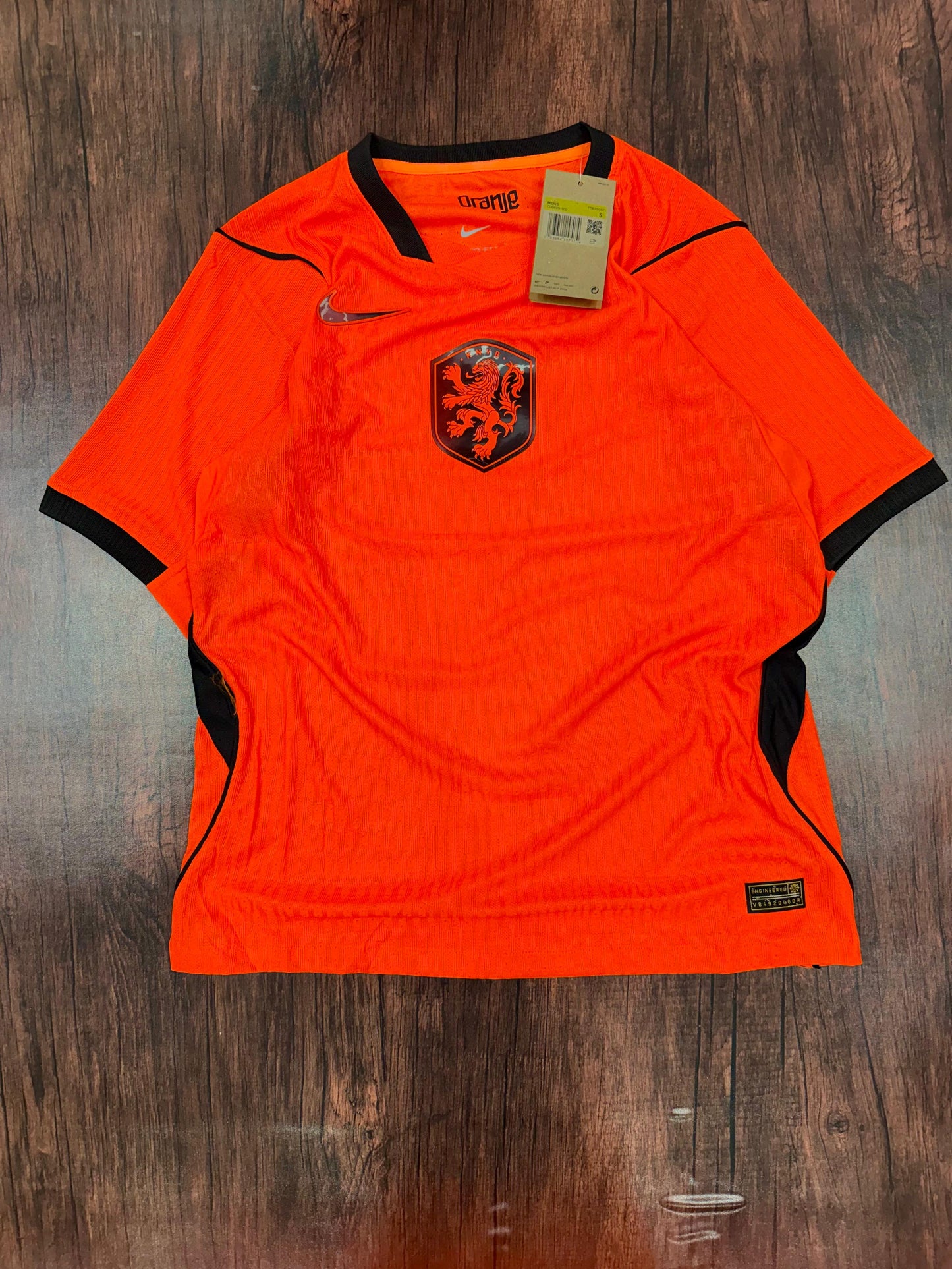 Nike Netherlands 2026 Stadium Player Edition Authentic Home Jersey without Shorts