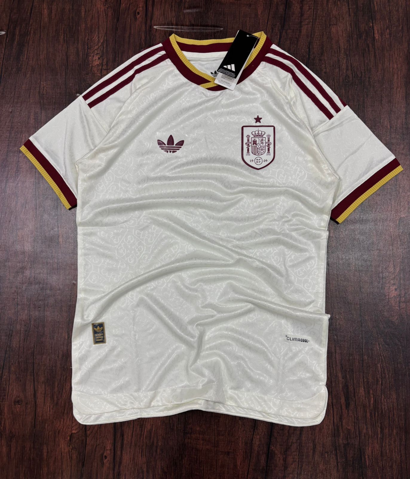 Spain 26 Away Player Edition Authentic Jersey without Shorts