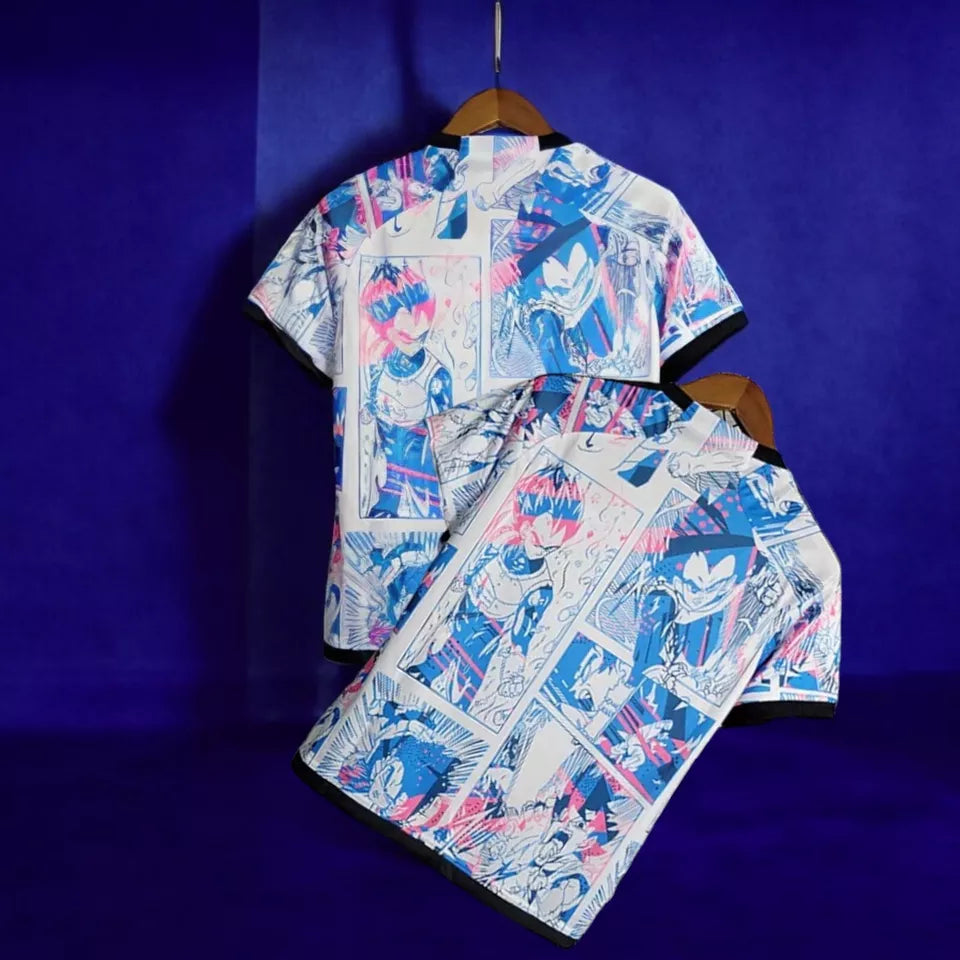Japan X Vegeta Special Edition Football Jersey with Shorts