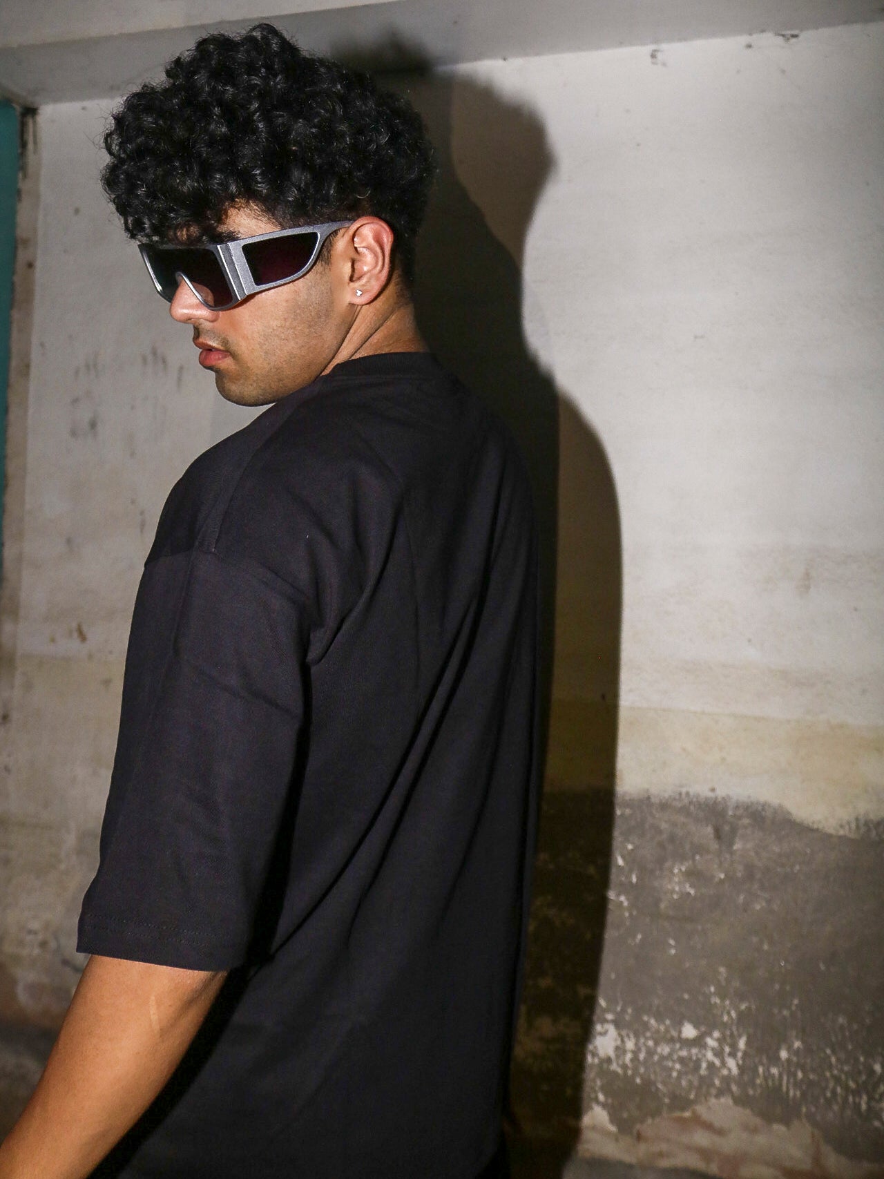 Vantblack Oversized 100% Cotton Solid Unisex T-Shirt