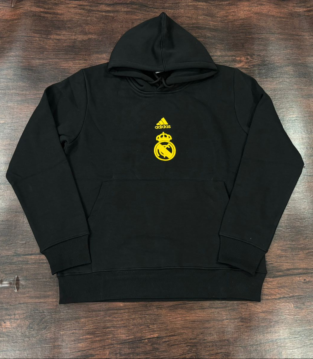 Real Madrid Three Thread Unisex Cotton Hoodie