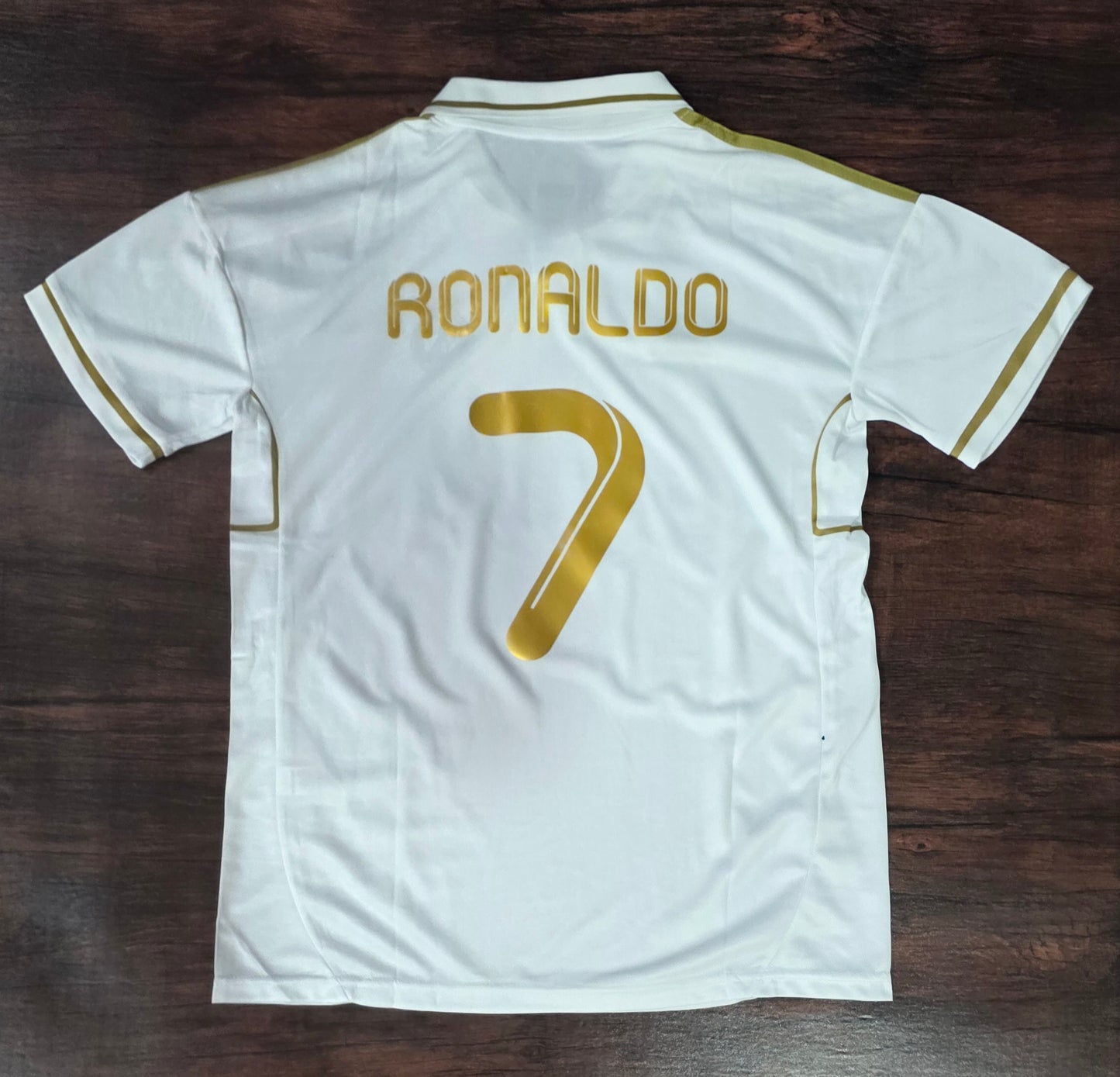 Real Madrid 2011/12 Retro Home Ronaldo Jersey with Shorts