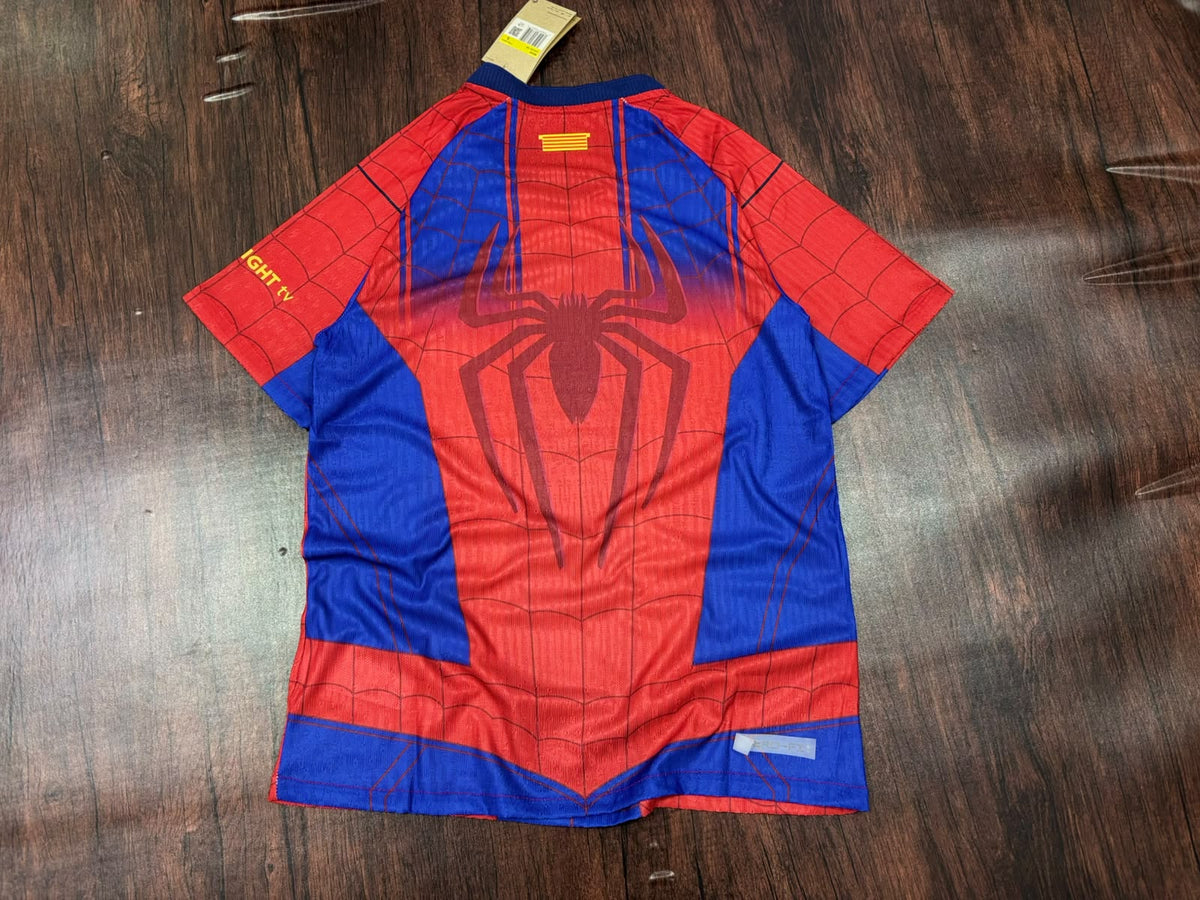 F.C. Barcelona x Spider-Man "Brand New Day" 26/27 Player Version Authentic Jersey without Shorts