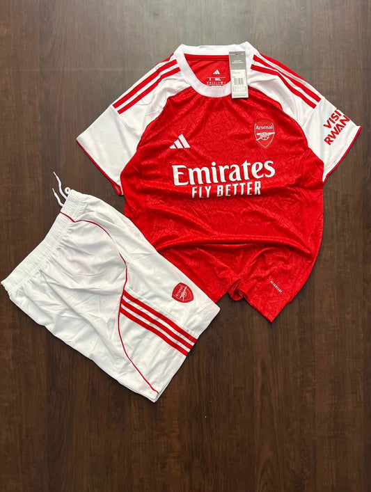 Arsenal 25/26 Home Jersey with Shorts