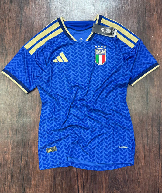 Italy 26 Home Player Edition Authentic Jersey without Shorts