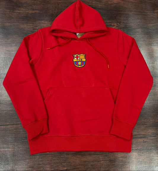 Barcelona Three Thread Unisex Cotton Hoodie