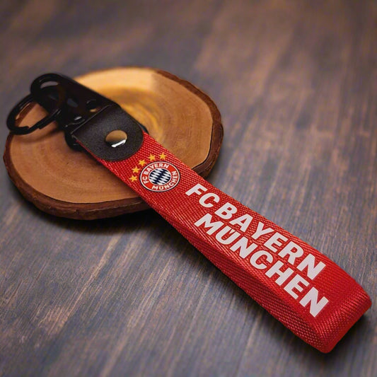 FC Bayern Munchen Premium Fabric Keychain
