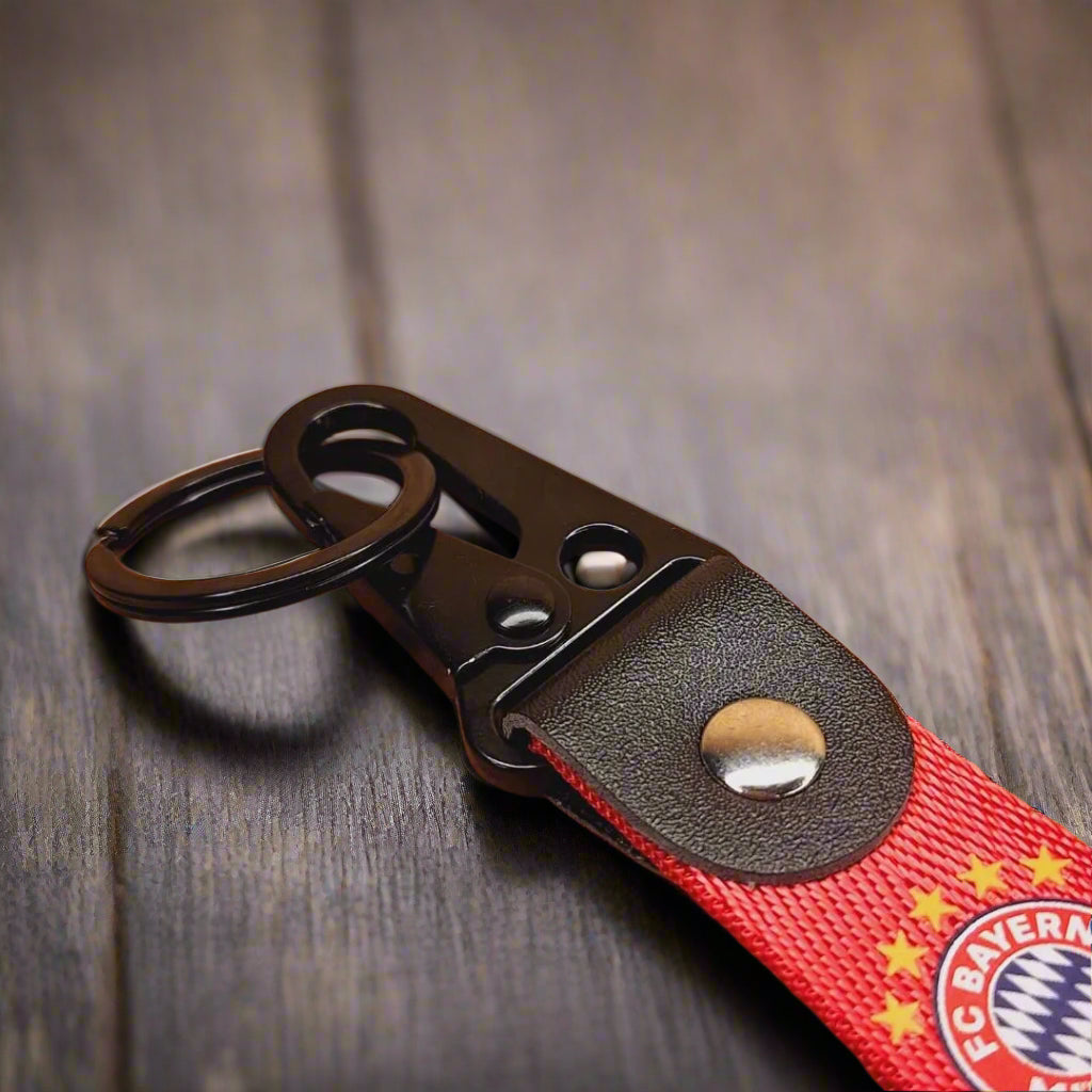FC Bayern Munchen Premium Fabric Keychain