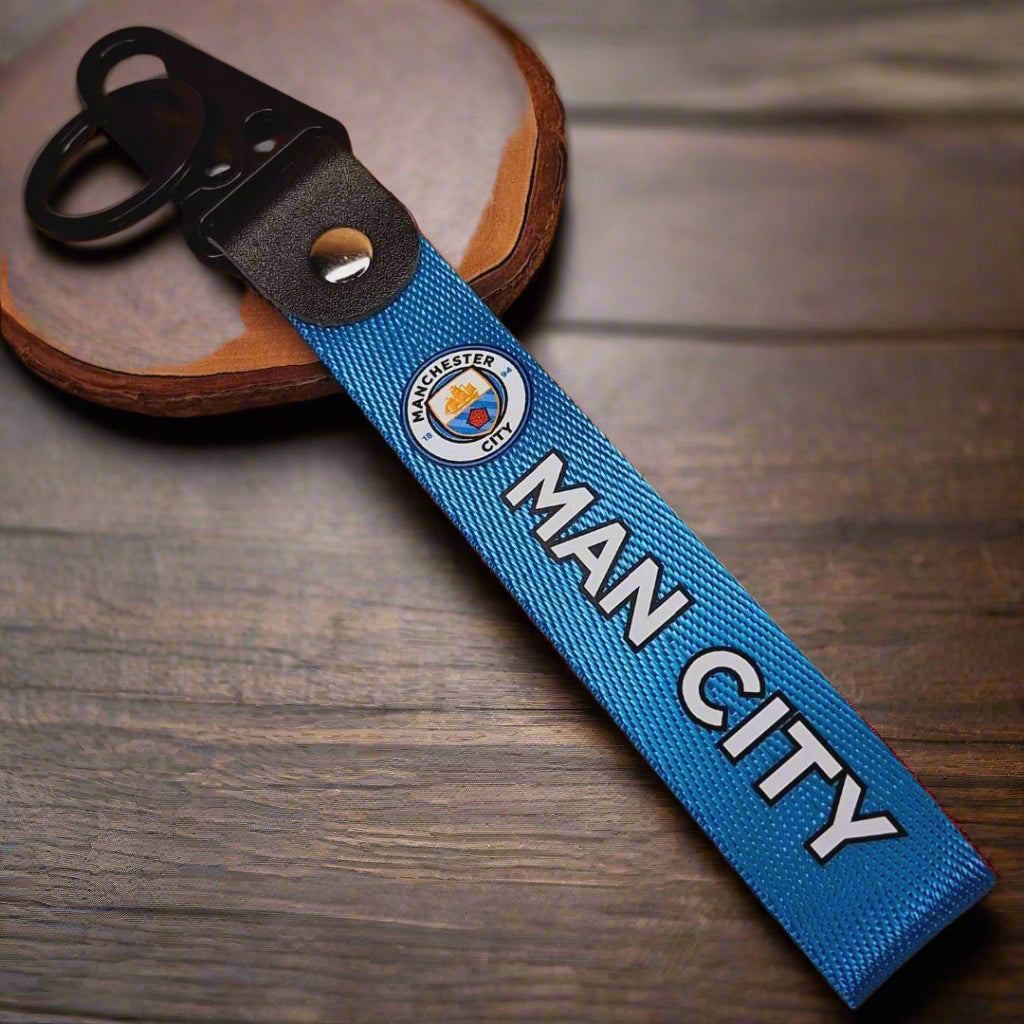 Manchester City Premium Fabric Keychain