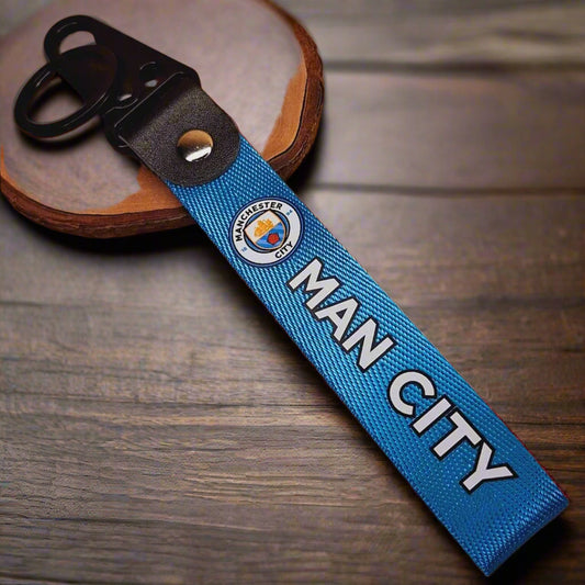 Manchester City Premium Fabric Keychain