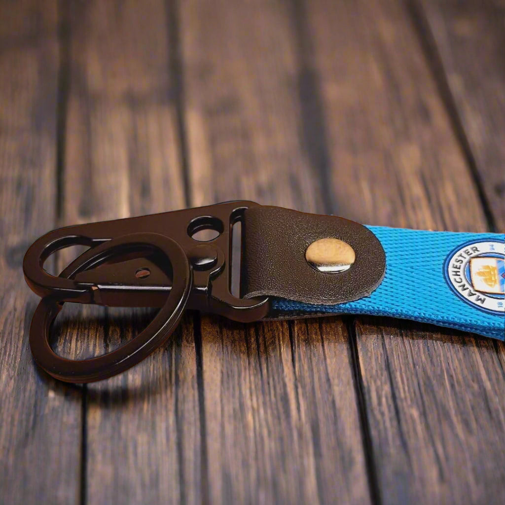 Manchester City Premium Fabric Keychain
