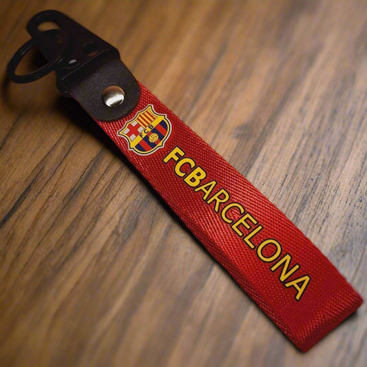 FC Barcelona Premium Fabric Keychain