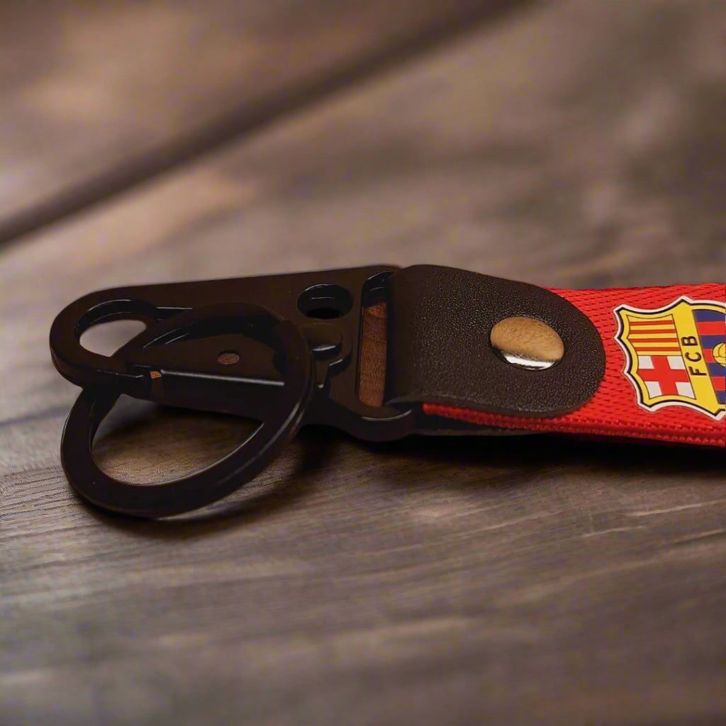 FC Barcelona Premium Fabric Keychain