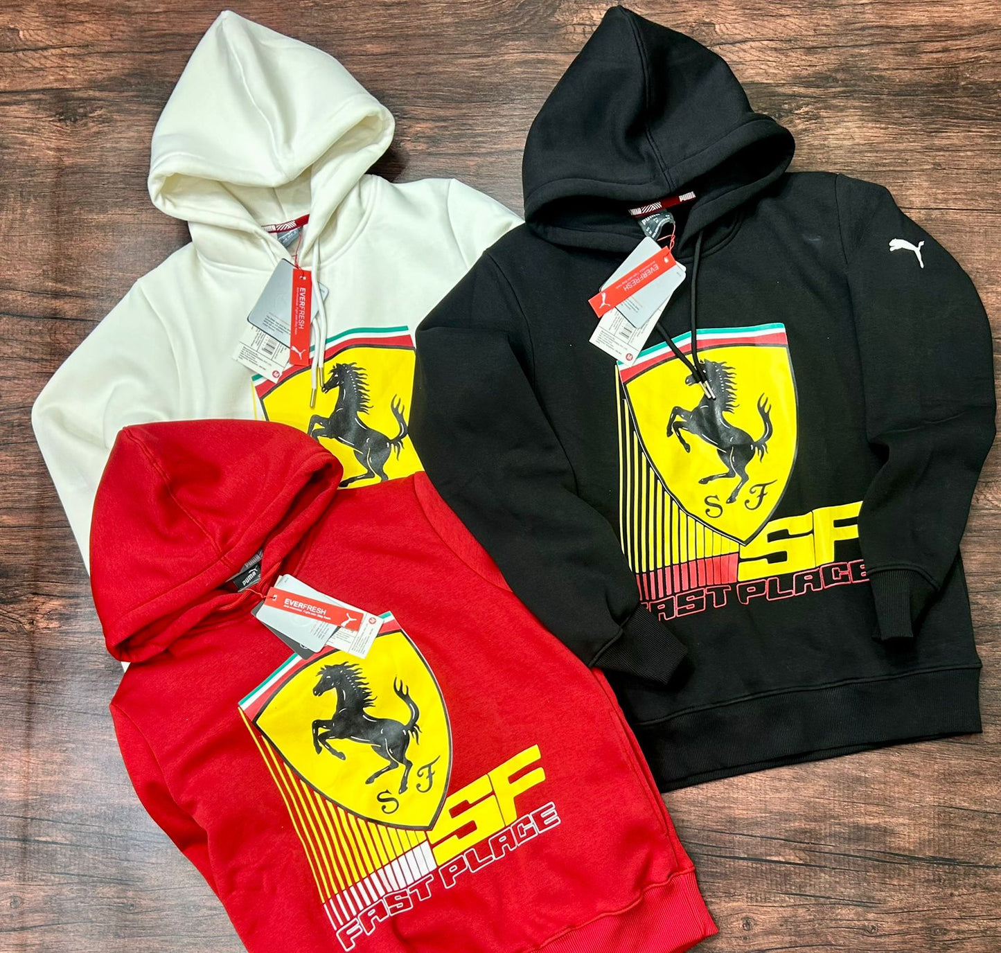 PUMA Motorsport Scuderia Ferrari Race CBS Motorsport Hoodie