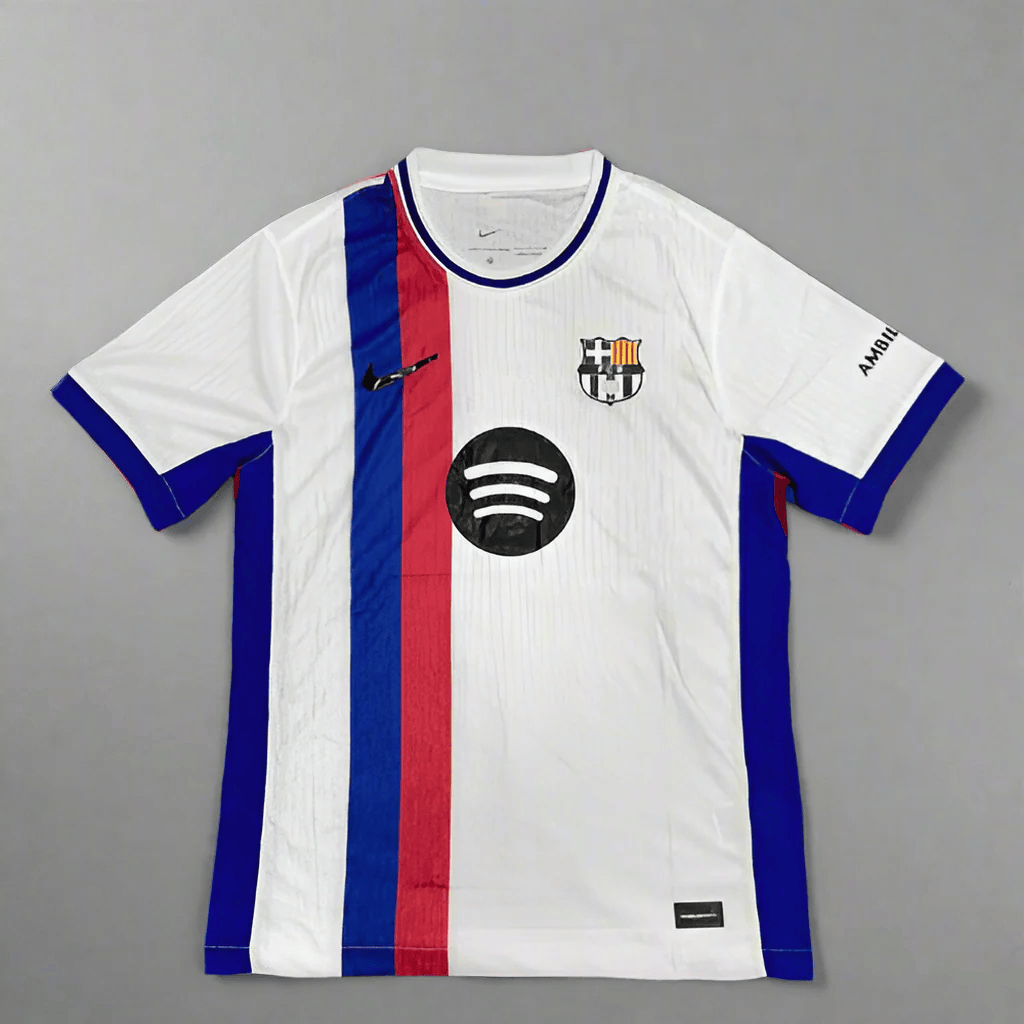 F.C. Barcelona 25/26 White Special Edition Player Version Jersey without Shorts