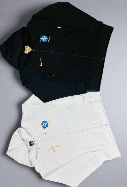 Brasil Three Thread Unisex Cotton Hoodie