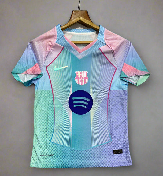 F.C. Barcelona 25/26 Blue Special Edition Player Version Jersey without Shorts