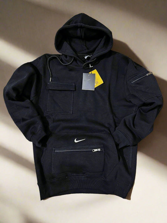 Nike Three Thread 5 Pocket Unisex Cotton Fleece Hoodie