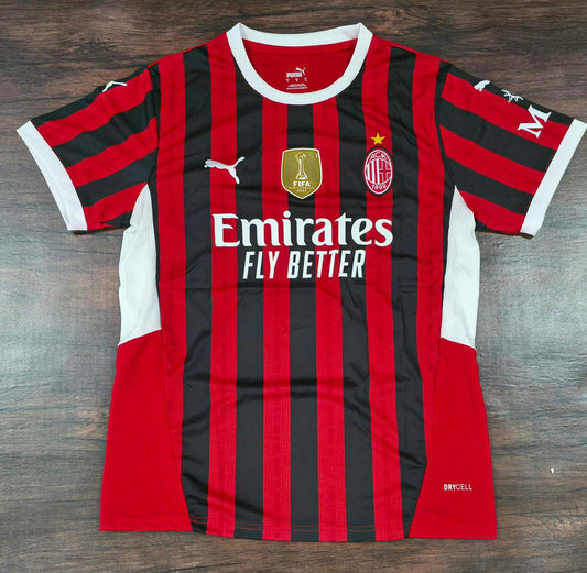 AC Milan 24/25 Authentic Home Jersey Stadium Edition without Shorts