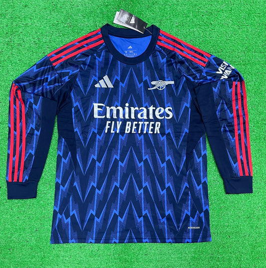 Arsenal 25/26 Long Sleeve Away Jersey without Shorts