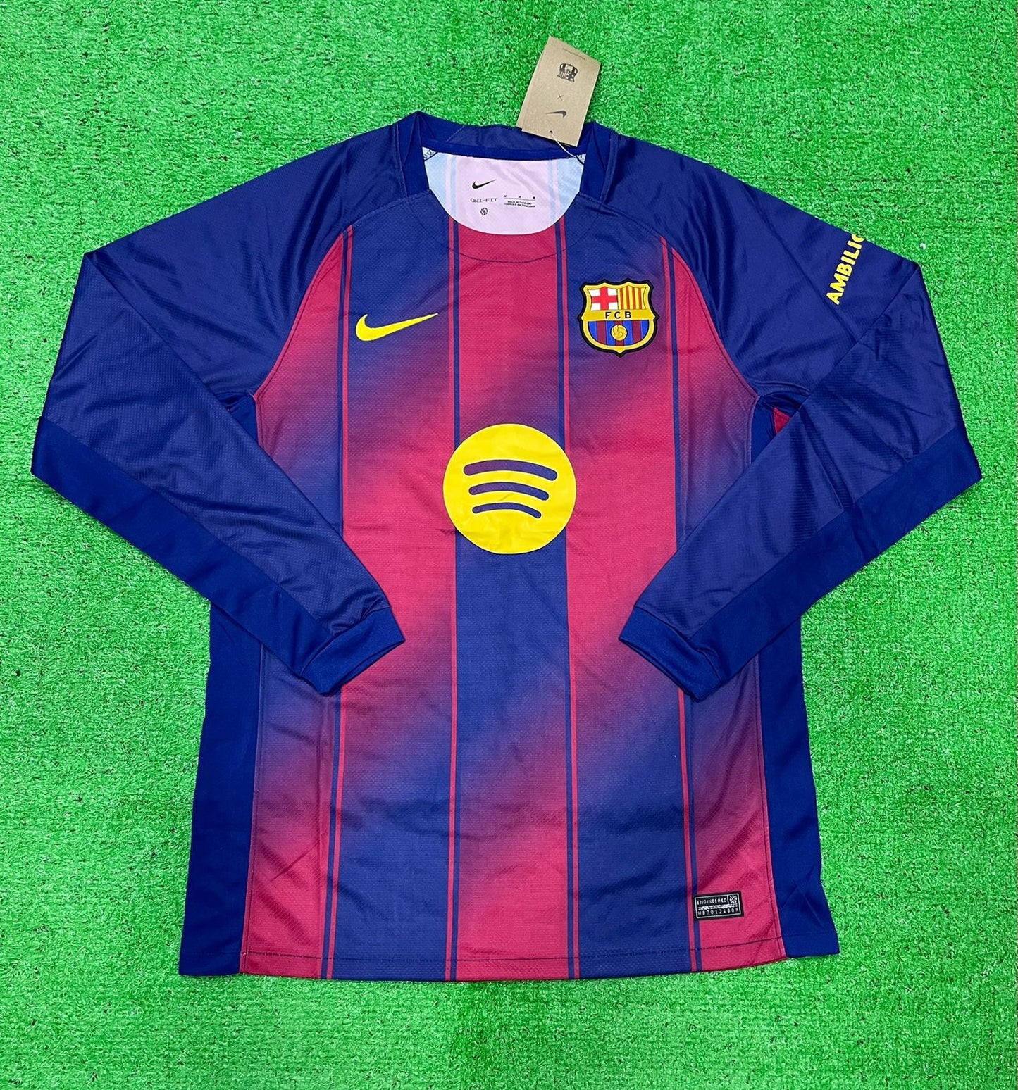 F.C. Barcelona 25/26 Long Sleeve Home Jersey without Shorts