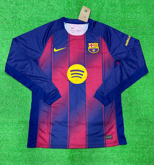 F.C. Barcelona 25/26 Long Sleeve Home Jersey without Shorts