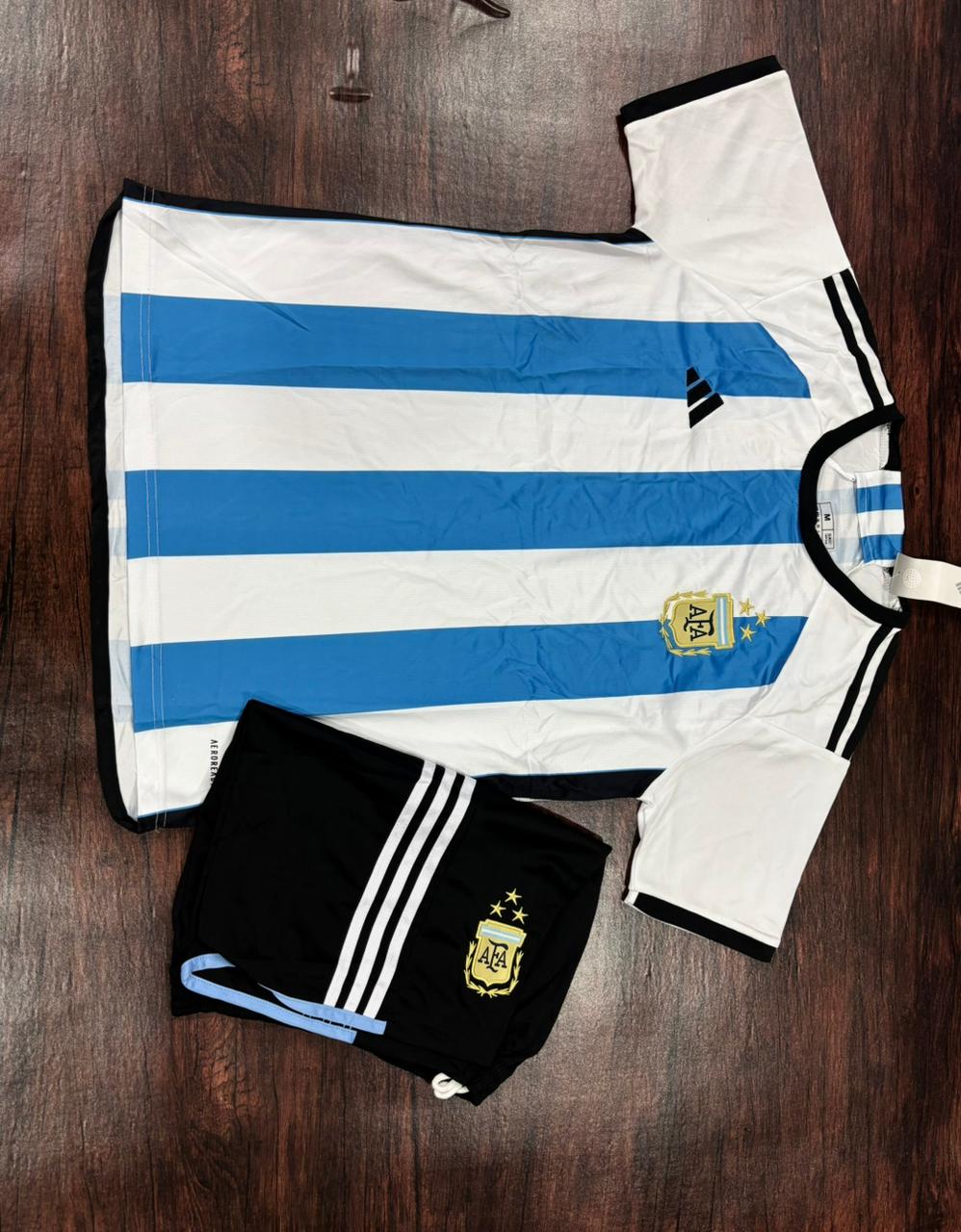 Argentina Worldcup 2022 Home Jersey with Shorts