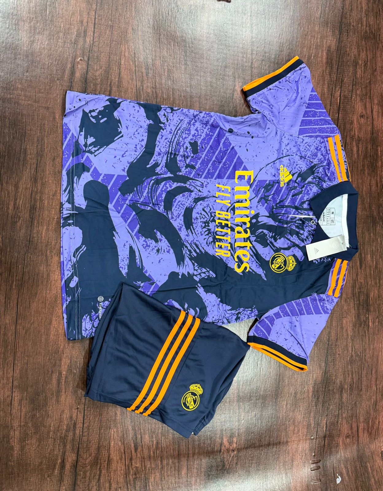 Real Madrid Special Edition Purple 23-24 Jersey with Shorts