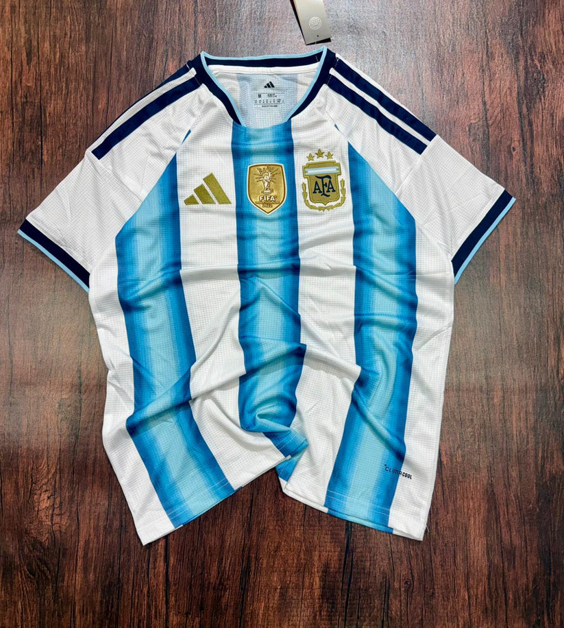 Argentina 2026 Home Authentic Jersey Stadium Edition without Shorts ...