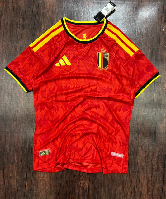 Belgium 26 Home Player Edition Authentic Jersey without Shorts