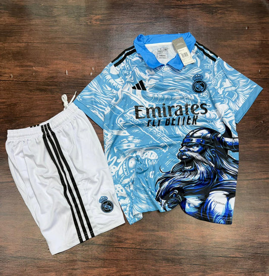 Real Madrid Viking Special Edition Jersey with Shorts