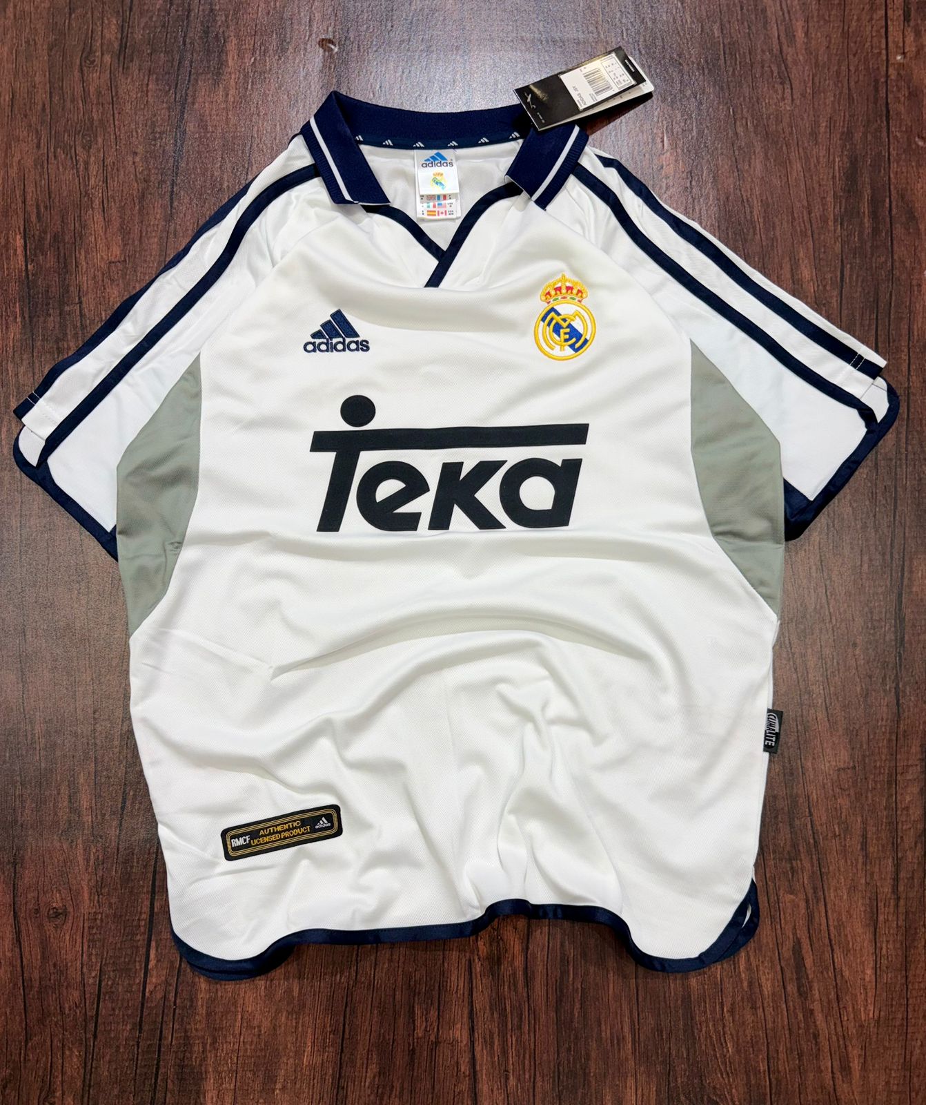 Real Madrid 2000-200 Retro Home Jersey without Shorts
