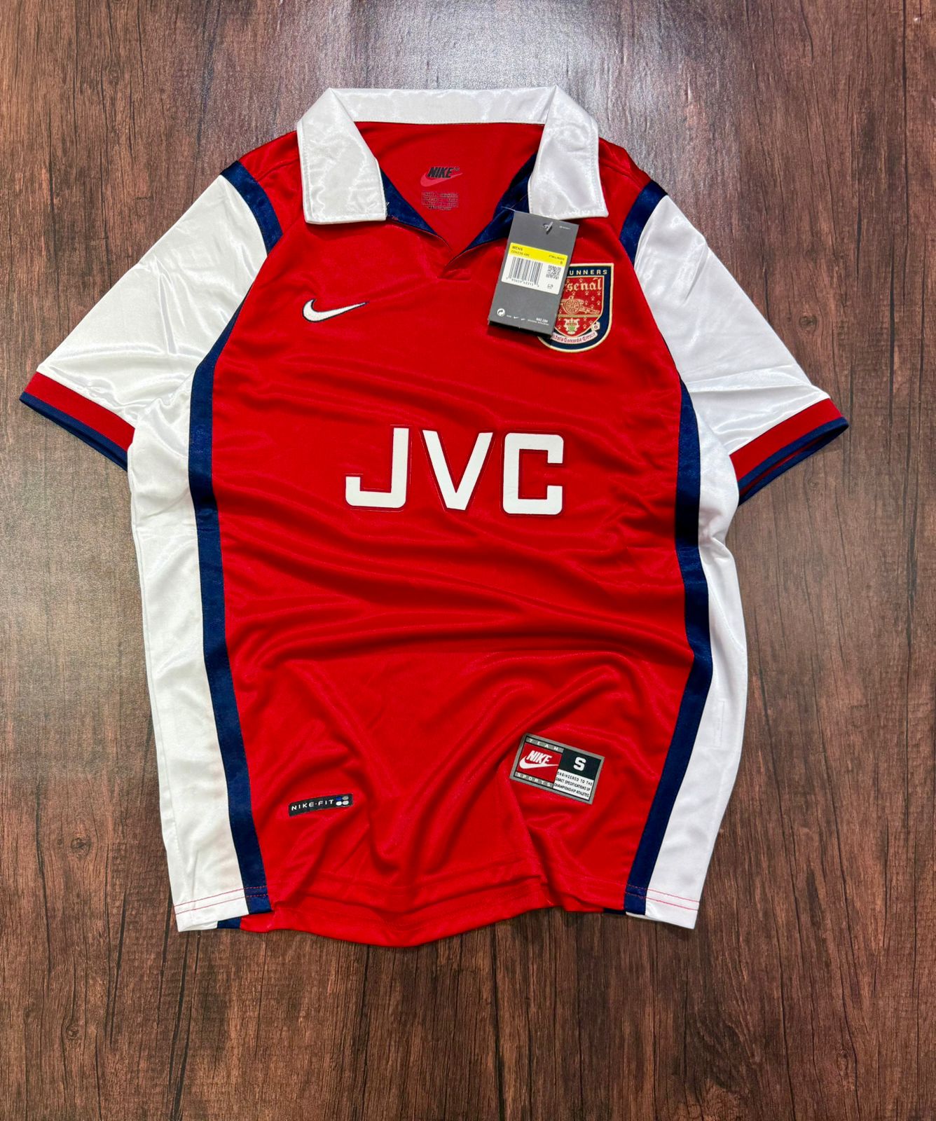 Arsenal Home 1998/99 Premium Retro Jersey without Shorts